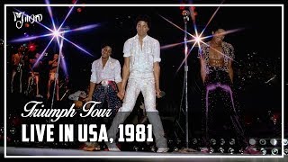 LIVE IN USA 1981  Triumph Tour Full Concert Enhanced  The Jacksons [upl. by Florian]