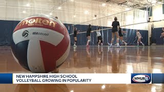 New Hampshire high school volleyball growing in popularity [upl. by Jodi]