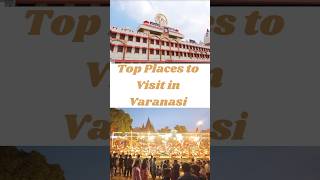 Places to visit in VARANASI  1 DAY TOUR varanasi banaras kashi [upl. by Llewop]