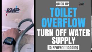 How to turn off water to toilet [upl. by Tecla500]