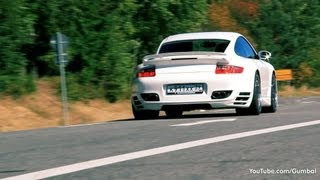 Porsche 997 Turbo TechArt 580HP SOUND [upl. by Naamann756]