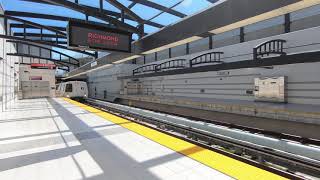 BART Richmond train at Milpitas Station [upl. by Dell]