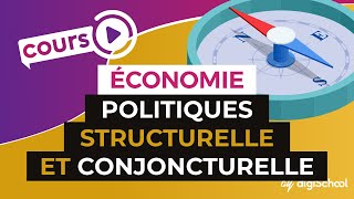 Politiques structurelle et conjoncturelle  Economie Terminale STMG  digiSchool [upl. by Stag]