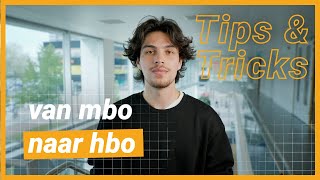 Van mbo naar hbo  Tips amp Tricks [upl. by Narine]