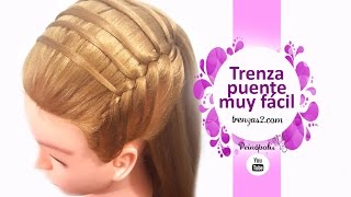 Peinados con Trenza Faciles y Rapidos ESPECTACULAR [upl. by Westleigh]