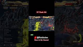 BT Flash 20  Yoshimitsu trending tekken shorts short yoshimitsu subscribe tekken8 [upl. by Annaxor]