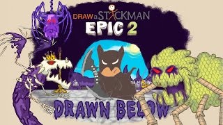 Draw A Stickman Epic 2 Walkthrough Level 3 The Ink Mine [upl. by Ydissahc]