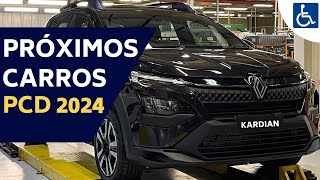 5 LANÇAMENTOS DE CARROS QUE PODEM CHEGAR PARA PCD [upl. by Beverle374]