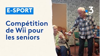 Esport dans une maison de retraite  les seniors séclatent à la Wii [upl. by Hpsoj816]