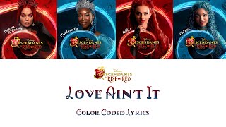 Rita Ora Kylie Cantrall Brandy amp Malia Baker  Love Ain’t It Color Coded Lyrics [upl. by Adriane]