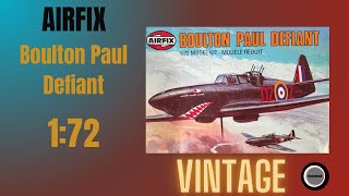 Airfix Boulton Paul Defiant 172 [upl. by Gabi]