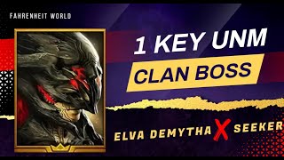 Elva Demytha 31 Clan Boss UNM All Affinity Raid Shadow Legends [upl. by Iorgo]