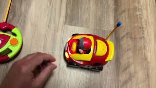 Liberty Imports My First Cartoon RC Race Car Radio Remote Control Toy for Baby Toddlers Children [upl. by Carboni]