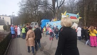 Faschingsumzug Mühldorf 2017 Zugaufstellung [upl. by Stoat518]