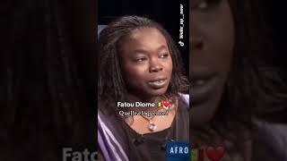 Fatou Diome  Quel eloquance 😍panafricanisme [upl. by Stoat]