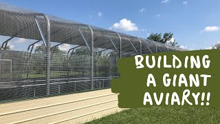 Building a 1500 SF Aviary [upl. by Liew]