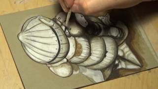 Siegward of Catarina Timelapse Drawing [upl. by Matheny]