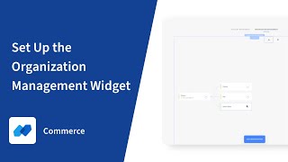 Liferay Commerce Setting Up the Organization Management Widget [upl. by Caasi45]