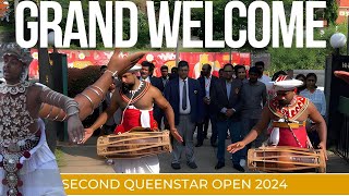 The Grand Welcome of the players at the Second Queenstar Open 2024 [upl. by Hedi]