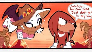 Knuckles the Echidna Knuxouge Comic Dub [upl. by Anilet2]