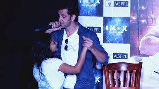 Hrithik Roshan DANCES With A Fan At Mohenjo Daro Promotion [upl. by Marion849]