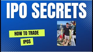 How to Trade IPOs I The Lifecycle Trade [upl. by Ainival]