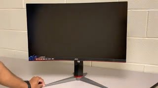 Unboxing AOC UltraFast Gaming Monitor [upl. by Long]