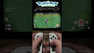 Pokemon Legends Arceus  Nintendo Switch OLED Gameplay [upl. by Ralleigh]