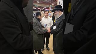 Lipa Schmeltzer amp His Son at The Skver Business Expo [upl. by Simah]