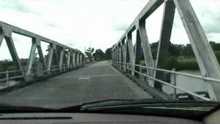 Fort Denaud Swing Bridge  La Belle Florida [upl. by Brianna763]