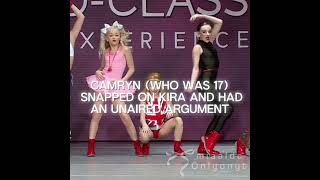 Disturbing dance moms facts part 1 dancemoms edit fyp kirahilker camryn mialovesaldc [upl. by Funda]