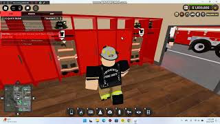 Roblox liberty County l am at the fire station [upl. by Aynav]