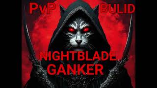 ESO PVP  NIGHTBLADE ONE SHOT GANK BUILDТЕСО КЛИНОК НОЧИ ГАНКЕР ПВП БИЛД eso mmo game тесо [upl. by Hgielah]