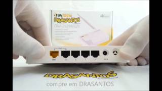 DRASANTOS  OIW2431apgn Ap Cliente Repetidor Wds Roteador Wifi Wireless 150mb N [upl. by Salta327]