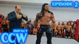 CCW Impact Episode 2MITB Qualifying Matches CCW US Title Match Roman Reigns speaks [upl. by Halac]