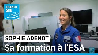 Espace  formation de Sophie Adenot la française à lEuropean Astronaute Center de Cologne [upl. by Locke]