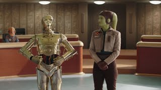 C3PO Cameo in Ahsoka in Trial for Princess Leia Star Wars Episode 7 [upl. by Loyce]