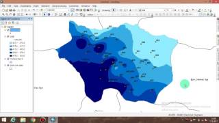 Yağiş Haritası yapımı Arcmap 104 [upl. by Bobbye216]