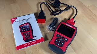 OBD2 Scanner Engine Fehlercodeleser JD906S OBD II Diagnosegerät Batterietest unboxing und Anleitung [upl. by Winfield379]