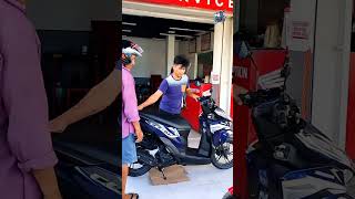 BUYING THE ALL NEW HONDA CLICK 125i STELLAR BLUE METALLIC [upl. by Adnawuj]