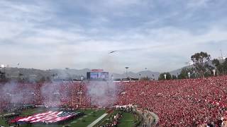 Rose bowl 2018 Flyover [upl. by Eilujna442]