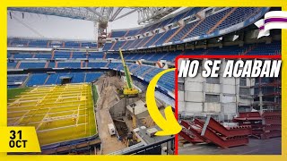 🎃 OBRAS del Santiago Bernabéu 📅31 OCTUBRE ⚠️ Estadio del REAL MADRID [upl. by Lindy]