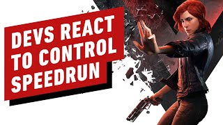 Control Developers React to 49 Minute Speedrun [upl. by Idette350]