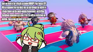 grinding for the namazu skin 【FALL GUYS x FFXIV COLLAB】 ReyNOW VTuber ENVTuber [upl. by Godric]