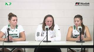 UND Womens Basketball  Dickinson State Postgame  111224 [upl. by Ingles]