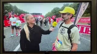 Great North Run 2024  BBC Sport Interview [upl. by Kier]