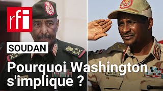 Soudan  pourquoi Washington simplique  • RFI [upl. by Pope]