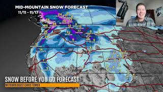 Snow Forecast for MidNovember [upl. by Anniroc]