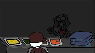 Eddie Izzard DeathStar Canteen ANIMATED [upl. by Valoniah]