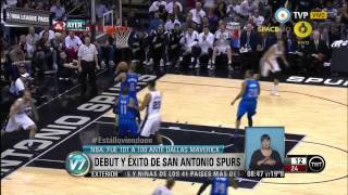 Visión 7  Debut y éxito de San Antonio Spurs [upl. by Hsihsa]